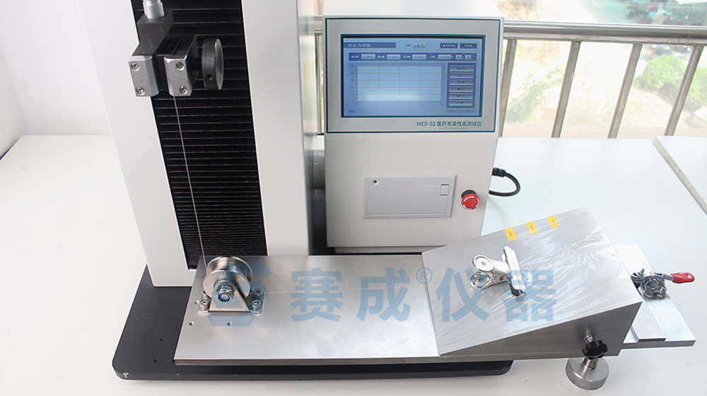 包裝運輸用拉伸纏繞膜黏性試驗測試裝(zhuāng)置